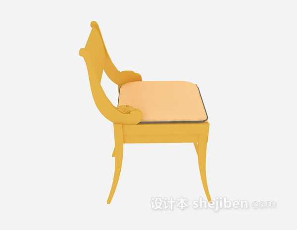 休闲椅免费3d模型下载