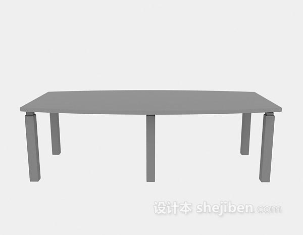 现代风格沙发凳3d模型下载