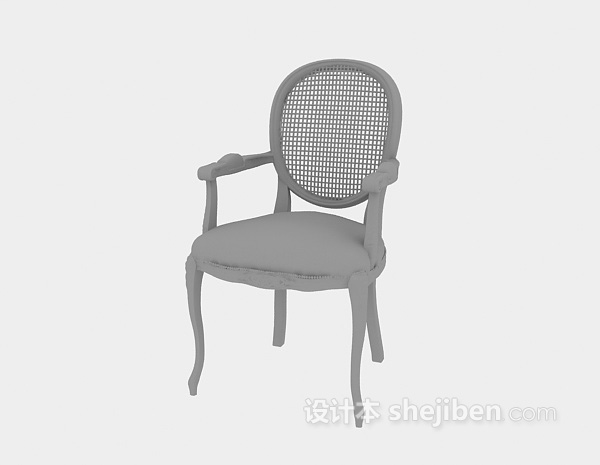 现代风格餐桌椅3d模型下载