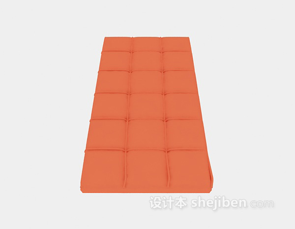 沙发垫3d模型下载