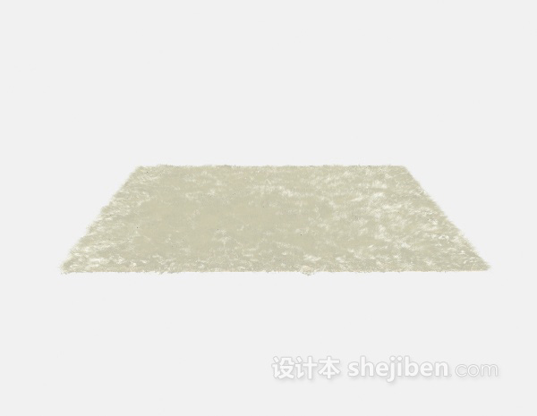 现代风格地毯3d模型下载