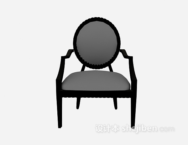 欧式风格欧式风格椅子3d模型下载