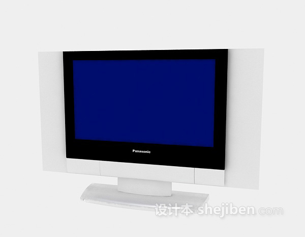 现代风格计算机显示屏3d模型下载