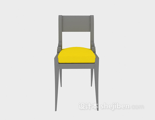 欧式风格欧式休闲椅3d模型下载