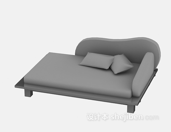 免费躺椅沙发3d模型下载