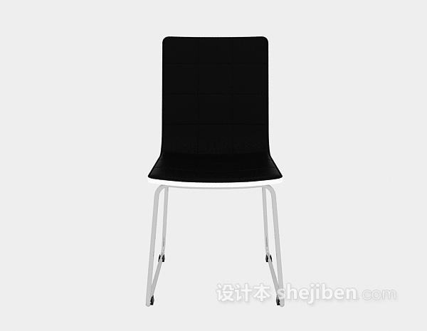 现代风格金属椅子3d模型下载