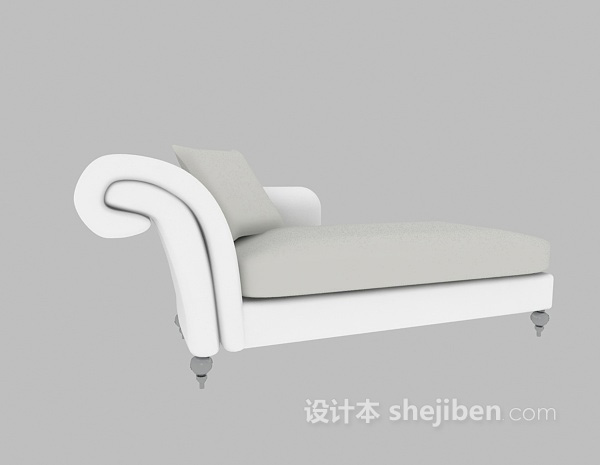 现代风格单人沙发3d模型下载