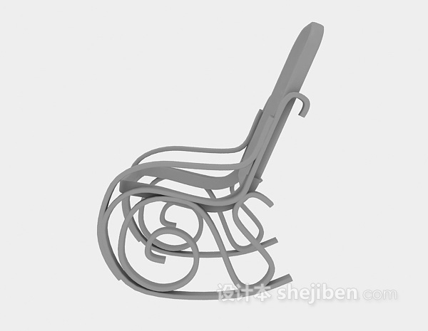 免费个性木椅3d模型下载