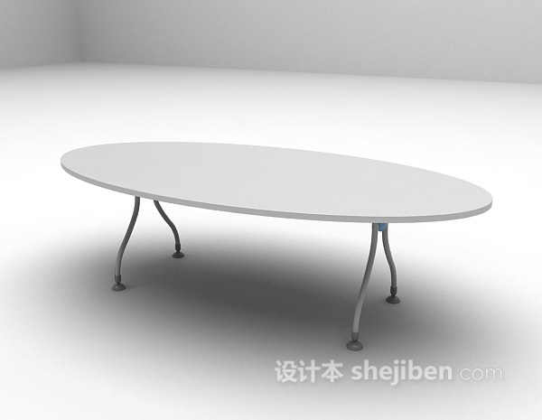 免费小型会议桌3d模型下载