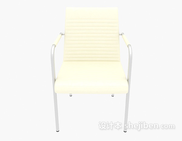 现代风格现代扶手椅3d模型下载