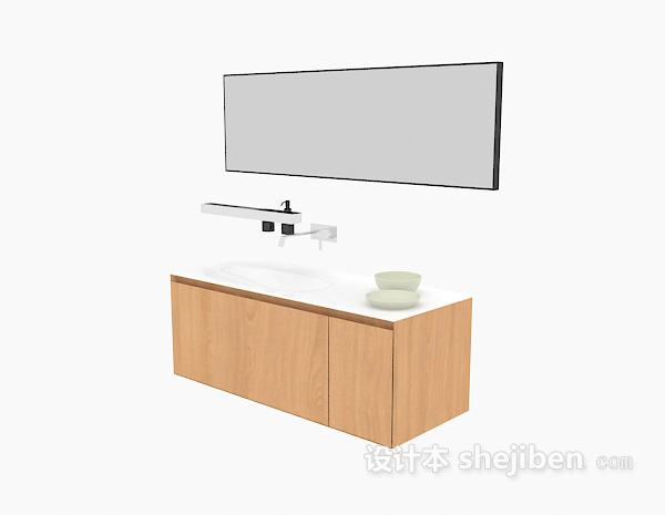 浴室 洗面盆3d模型下载