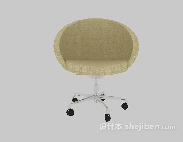 现代风格现代时尚休闲椅3d模型下载