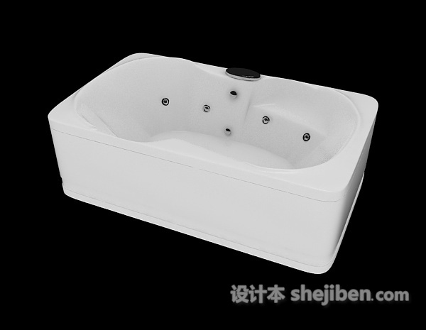 免费陶瓷洗面池3d模型下载
