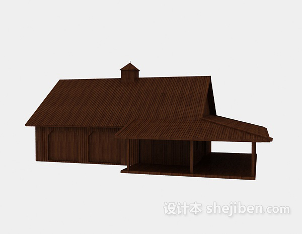 免费乡村房屋3d模型下载