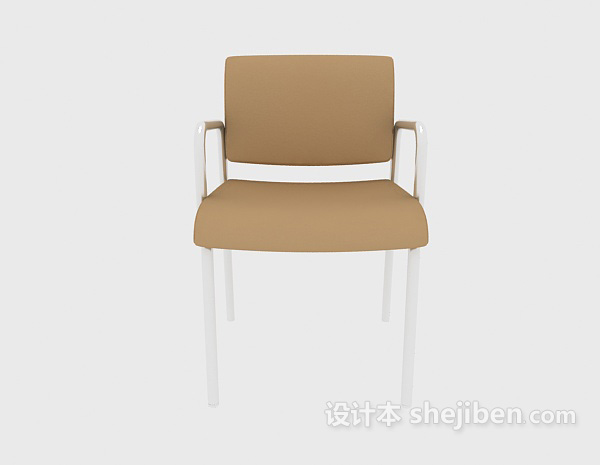 现代风格现代风格扶手休闲椅3d模型下载