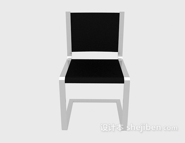现代风格现代简约风格餐椅3d模型下载