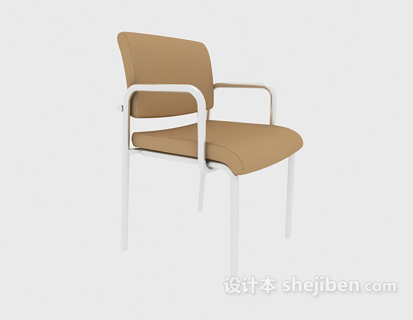 现代风格扶手休闲椅3d模型下载