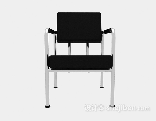 现代风格简约办公室椅子3d模型下载