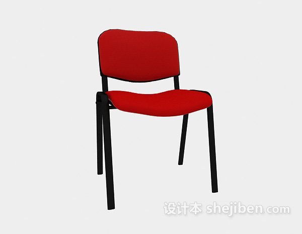免费现代电脑椅3d模型下载