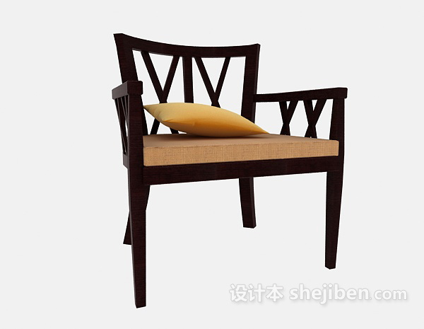 免费家居休闲椅子3d模型下载
