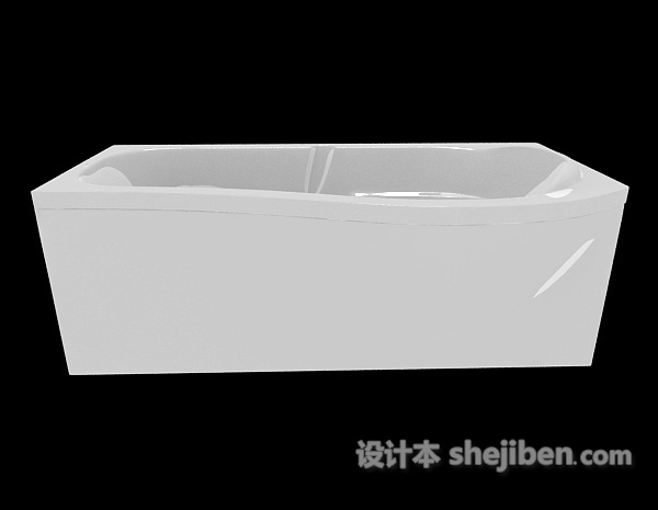 免费卫浴浴缸3d模型下载