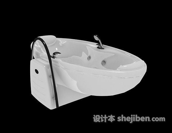 陶瓷洗面盆3d模型下载