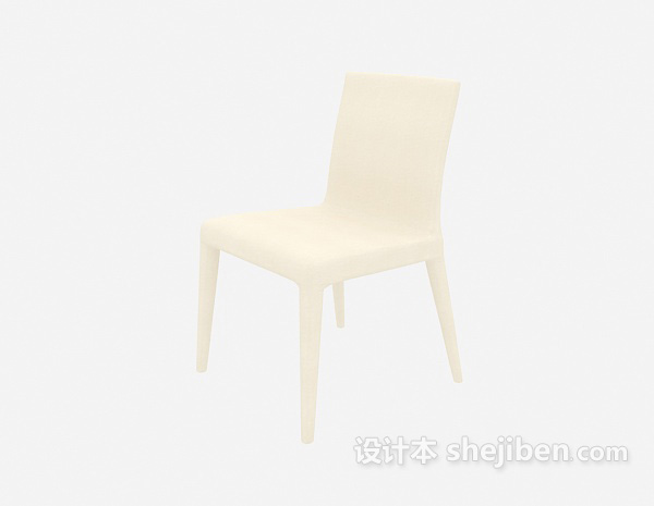 田园风格家居椅3d模型下载