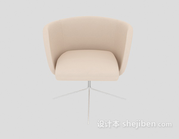 现代风格沙发办公椅3d模型下载