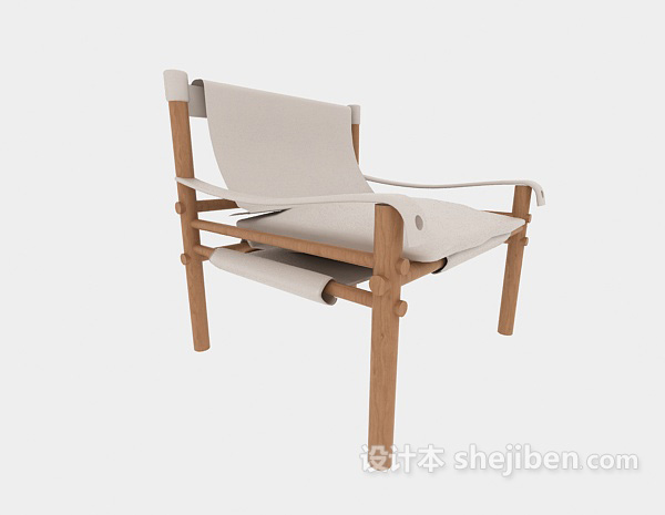 简约家居休闲椅子3d模型下载