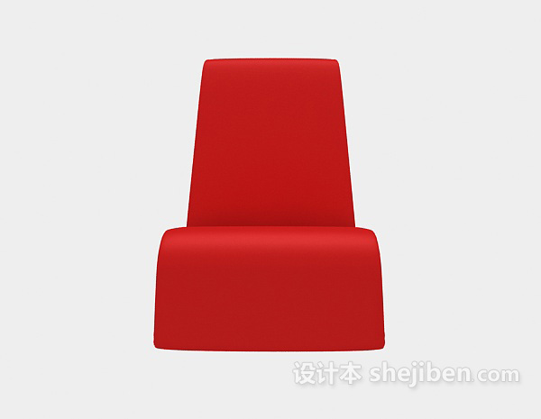 现代风格懒人沙发3d模型下载