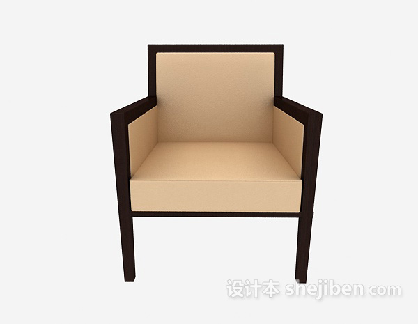 中式风格中式会客椅3d模型下载
