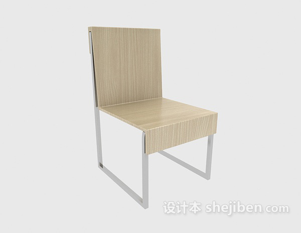 简约会议椅3d模型下载