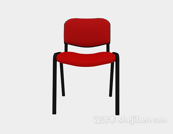 现代风格现代电脑椅3d模型下载