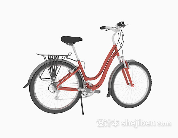 免费脚踏车3d模型下载