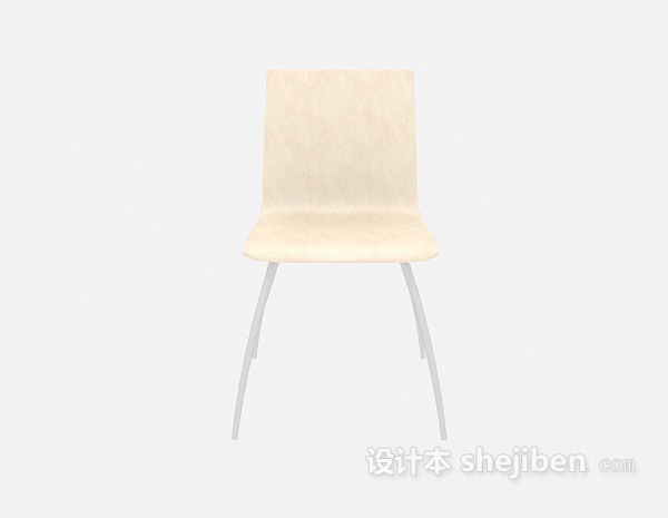 现代风格家庭餐椅3d模型下载
