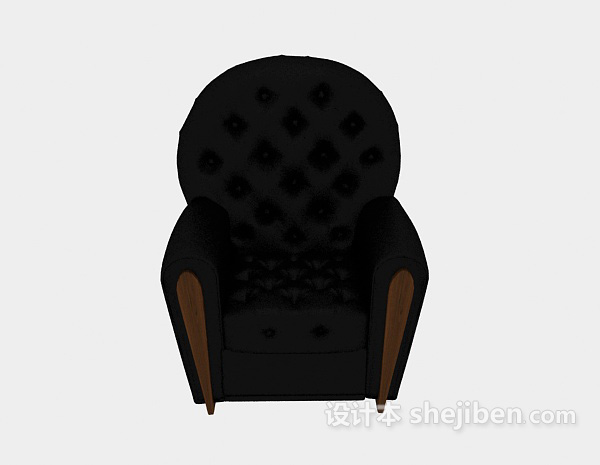 欧式风格欧式扶手沙发3d模型下载