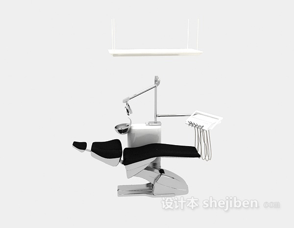 现代风格牙科医疗器械3d模型下载