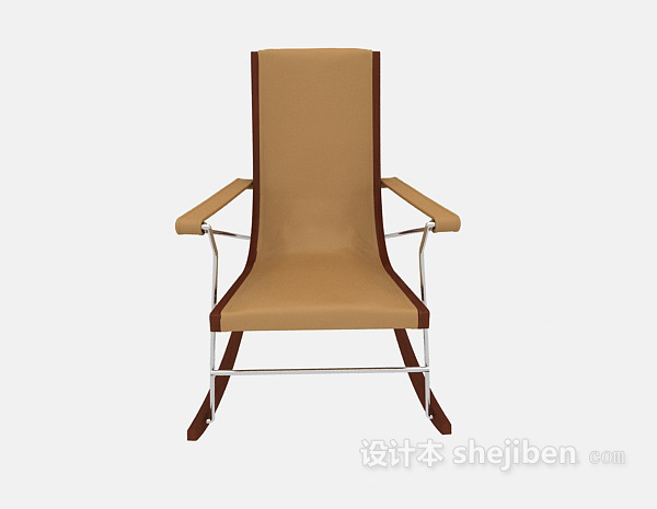现代风格家居摇椅3d模型下载