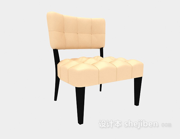 美式家居椅3d模型下载