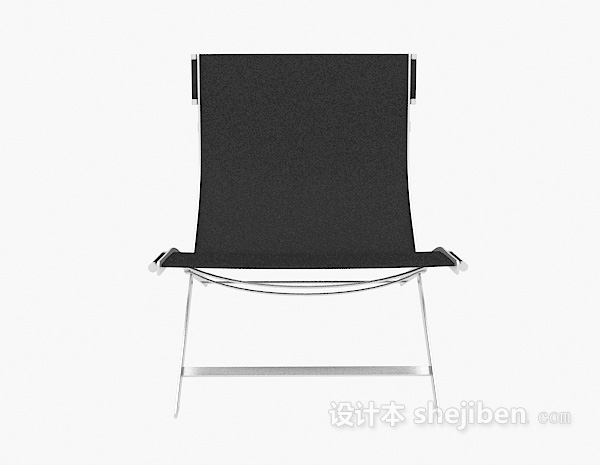 现代风格可折叠躺椅3d模型下载