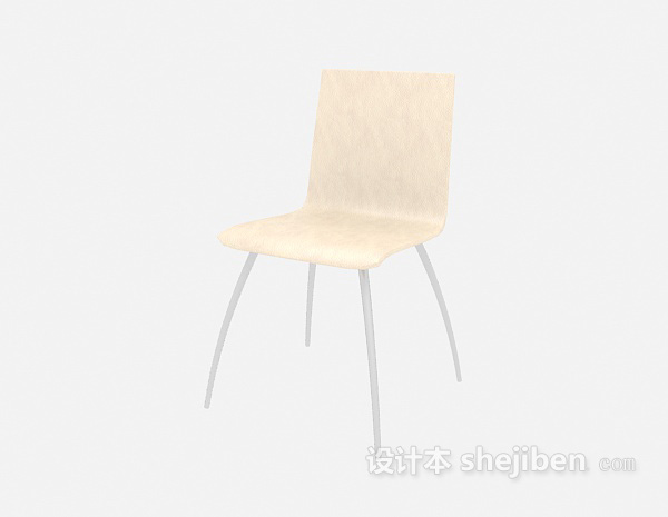 免费家庭餐椅3d模型下载