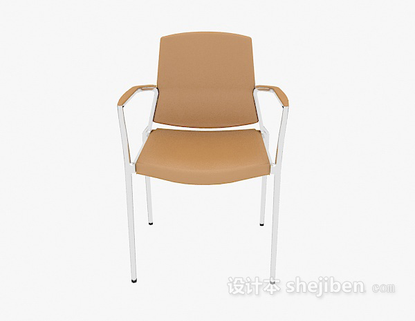 免费现代休闲扶手椅3d模型下载