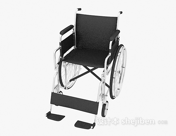 免费残疾人轮椅3d模型下载