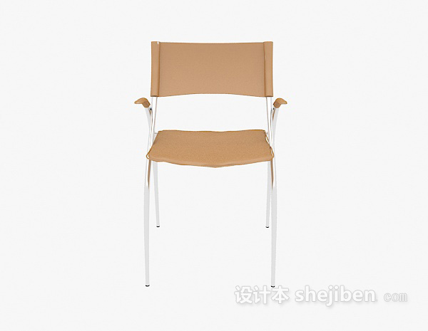 现代风格扶手休闲椅子3d模型下载
