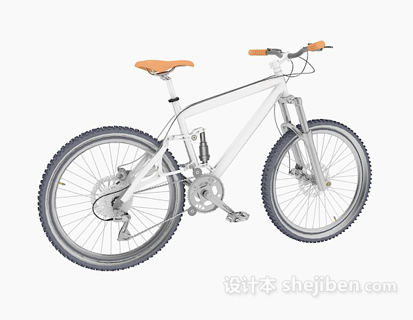 免费男士自行车3d模型下载