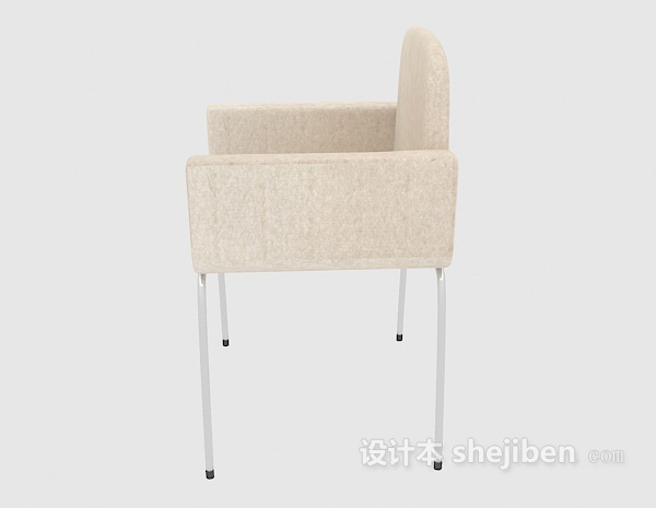 现代风格简约餐椅3d模型下载