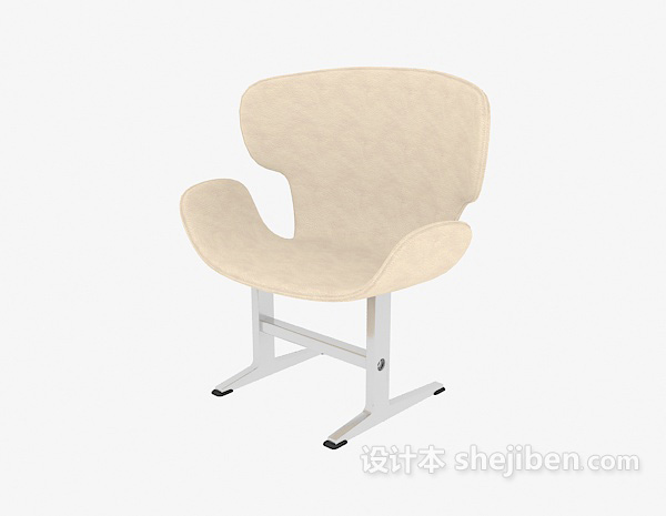 休闲天鹅椅3d模型下载