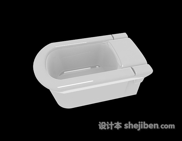 卫生间清洗池3d模型下载