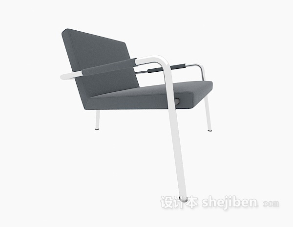 走廊休闲椅3d模型下载