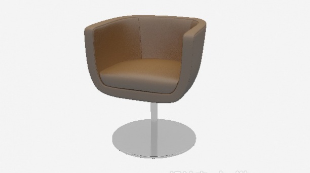 免费单人休闲椅子3d模型下载